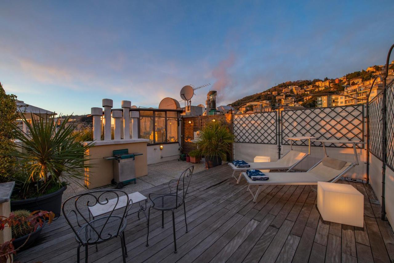 Castelletto Exclusive Terrace Penthouse Apartment Genova Exterior foto