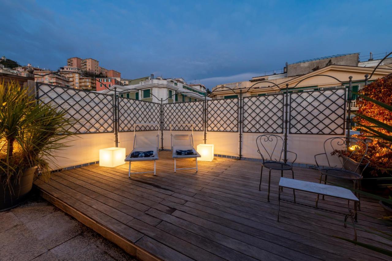 Castelletto Exclusive Terrace Penthouse Apartment Genova Exterior foto