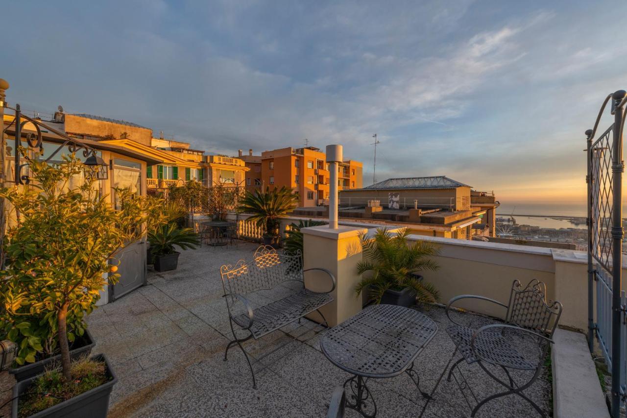Castelletto Exclusive Terrace Penthouse Apartment Genova Exterior foto