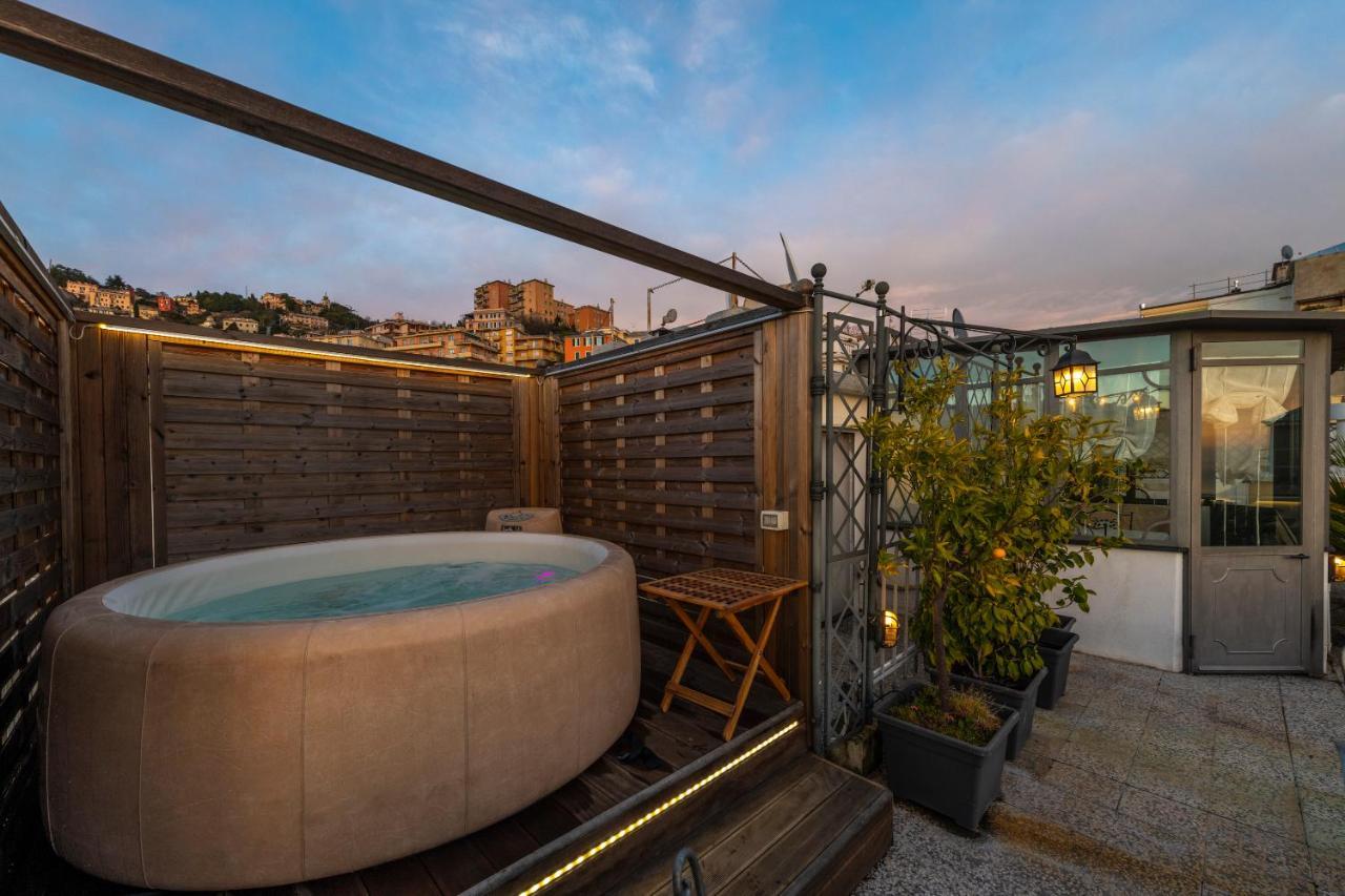 Castelletto Exclusive Terrace Penthouse Apartment Genova Exterior foto