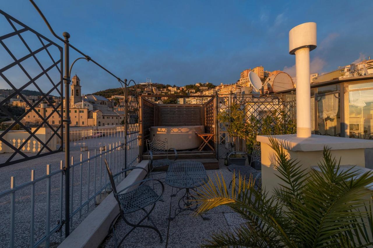 Castelletto Exclusive Terrace Penthouse Apartment Genova Exterior foto